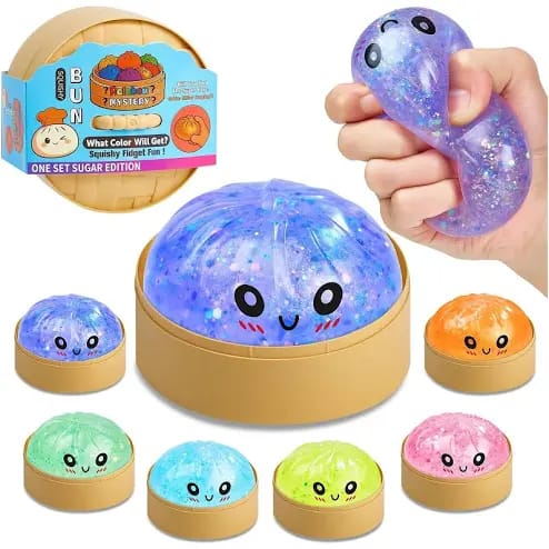 Dumpling Squishy Bun Toy